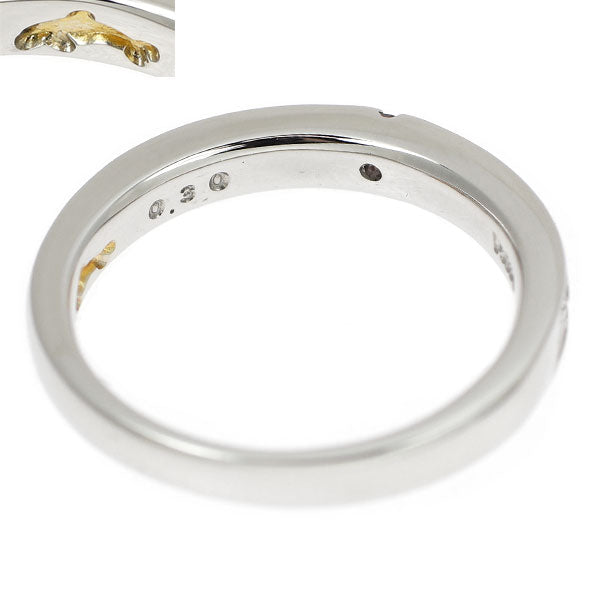 Pink Dolphin Pt900 Natural Pink/Colorless Diamond Ring 0.30ct