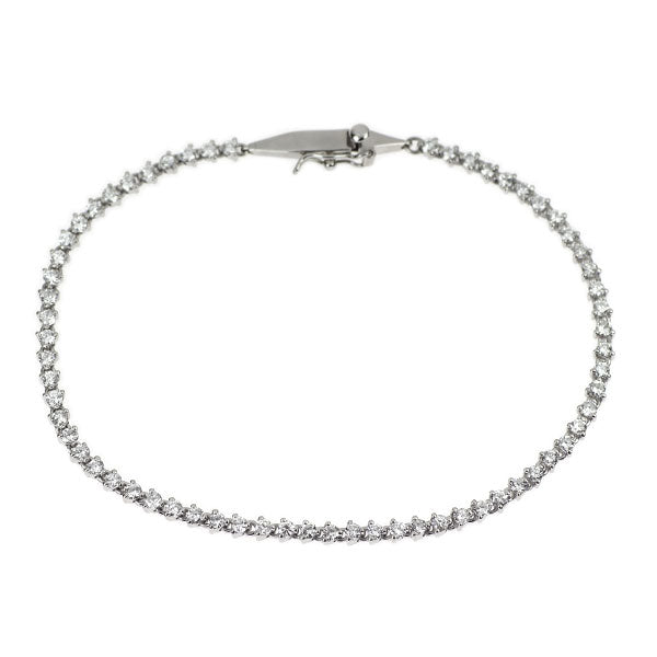Pt900 ダイヤモンド ブレスレット 2.13ct テニス
