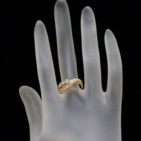 セイコー K18YG ダイヤモンド リング 1.00ct