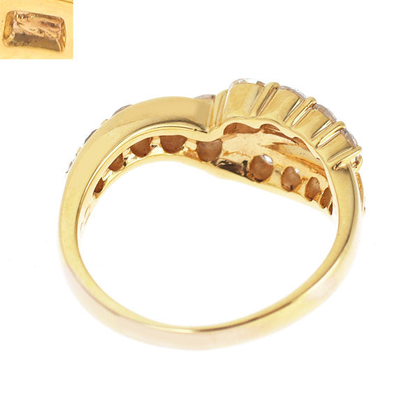 セイコー K18YG ダイヤモンド リング 1.00ct