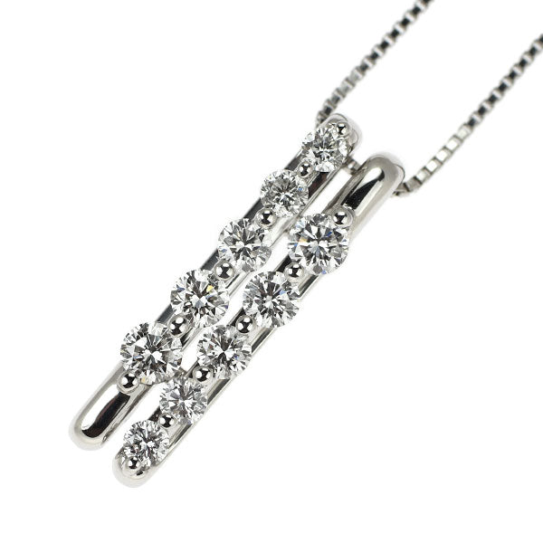 Pt900/ Pt850 ダイヤモンド ペンダントネックレス 1.00ct