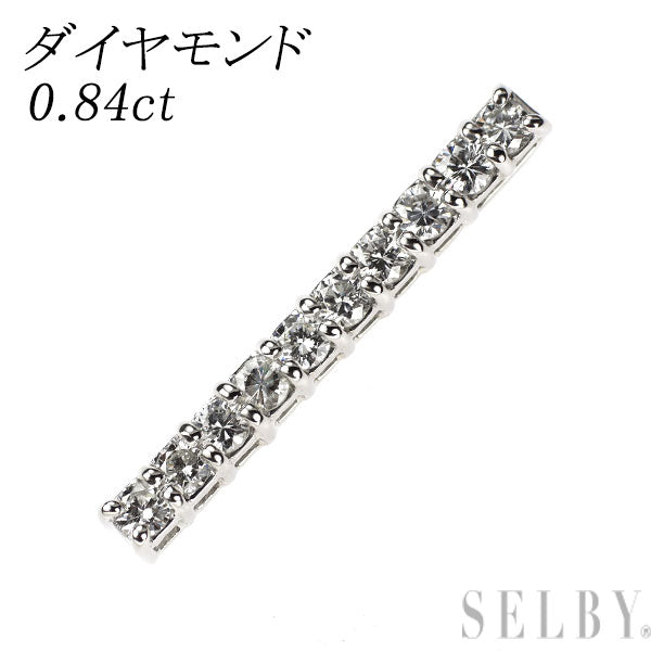 Pt900 ダイヤモンド ペンダントトップ 0.84ct