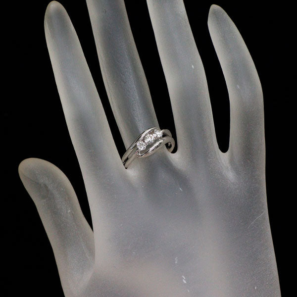 K18WG H&C ダイヤモンド リング 0.30ct