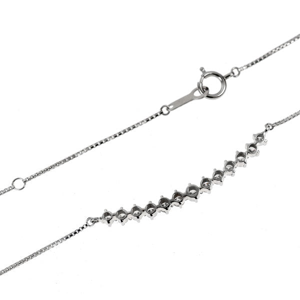 Pt850 ダイヤモンド ペンダントネックレス 0.65ct