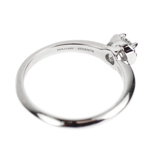 ブルガリ Pt950 ダイヤモンド リング 0.22ct E VVS2 3EX インコントロ ダモーレ