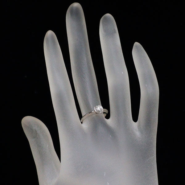 ブルガリ Pt950 ダイヤモンド リング 0.22ct E VVS2 3EX インコントロ ダモーレ