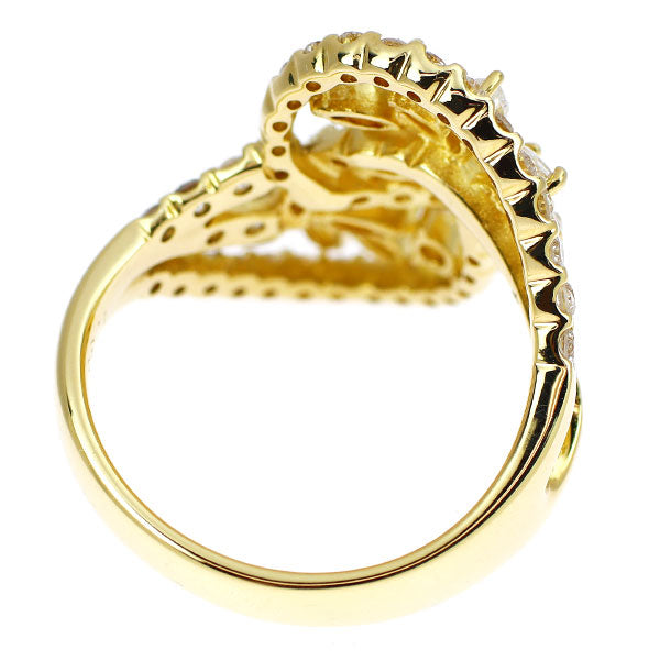 K18YG ダイヤモンド リング 1.35ct