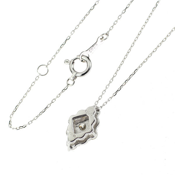 K18WG ダイヤモンド ペンダントネックレス 0.55ct