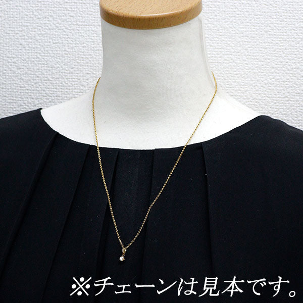K18YG ダイヤモンド ペンダントトップ 0.20ct