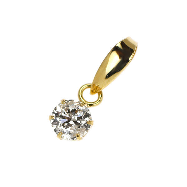K18YG ダイヤモンド ペンダントトップ 0.20ct