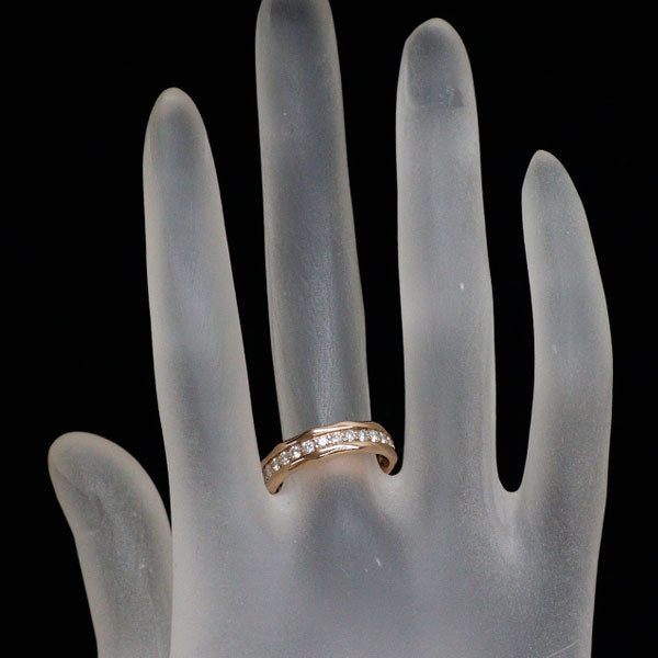 K18PG ダイヤモンド リング 0.83ct フルエタニティ