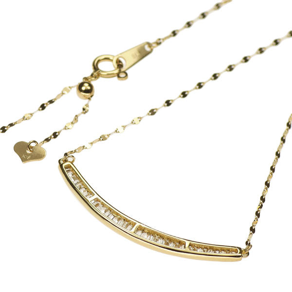 K18YG ダイヤモンド ペンダントネックレス 0.25ct
