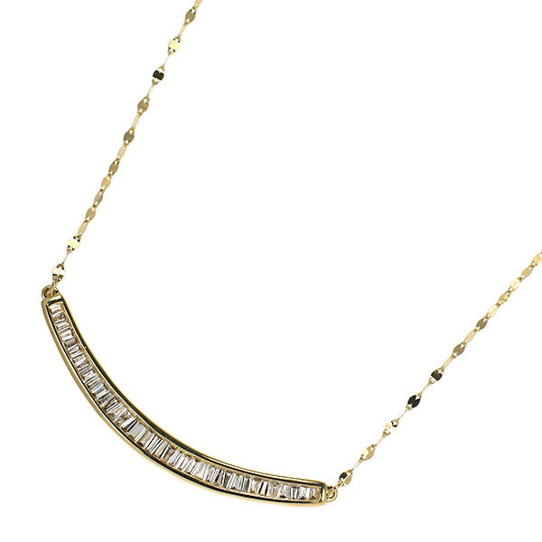 K18YG ダイヤモンド ペンダントネックレス 0.25ct