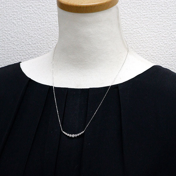 Pt900/ Pt850 H&C ダイヤモンド ペンダントネックレス 0.50ct