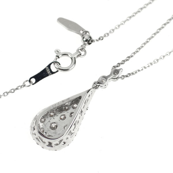 K18WG ダイヤモンド ペンダントネックレス 0.67ct