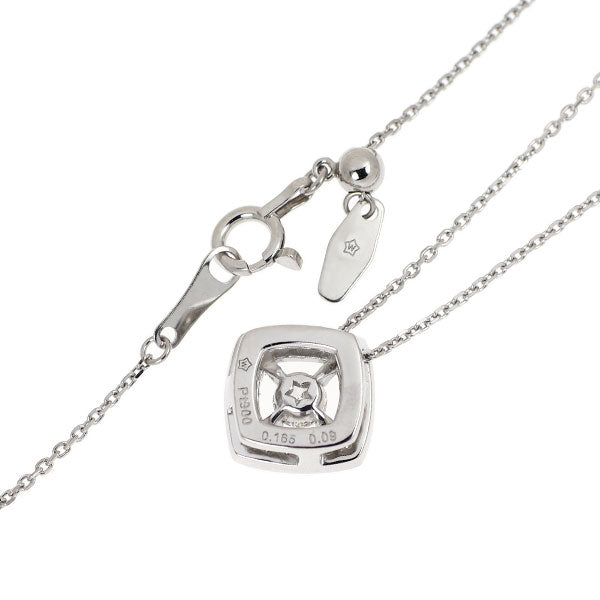 wish upon a star Pt900/ Pt850 ダイヤモンド ペンダントネックレス 0.165ct D0.09ct