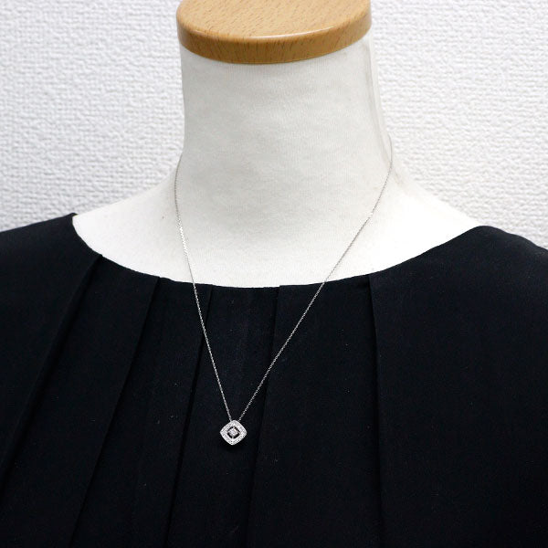 wish upon a star Pt900/ Pt850 ダイヤモンド ペンダントネックレス 0.165ct D0.09ct