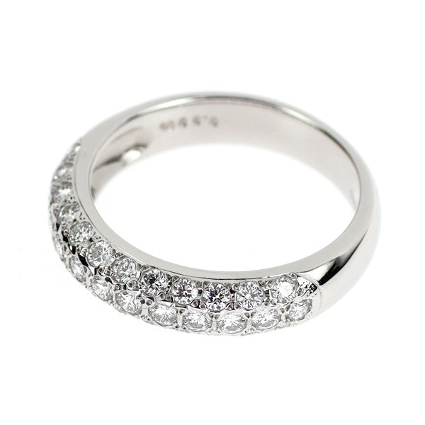 ミキモト Pt950 ダイヤモンド リング 0.98ct パヴェ