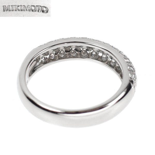 ミキモト Pt950 ダイヤモンド リング 0.98ct パヴェ