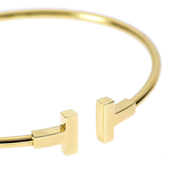 Tiffany & Co. K18YG Bangle T Wire