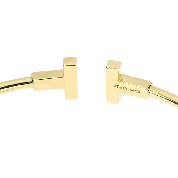 Tiffany & Co. K18YG Bangle T Wire