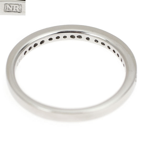 ニナリッチ Pt900 ダイヤモンド リング 0.20ct ハーフエタニティ
