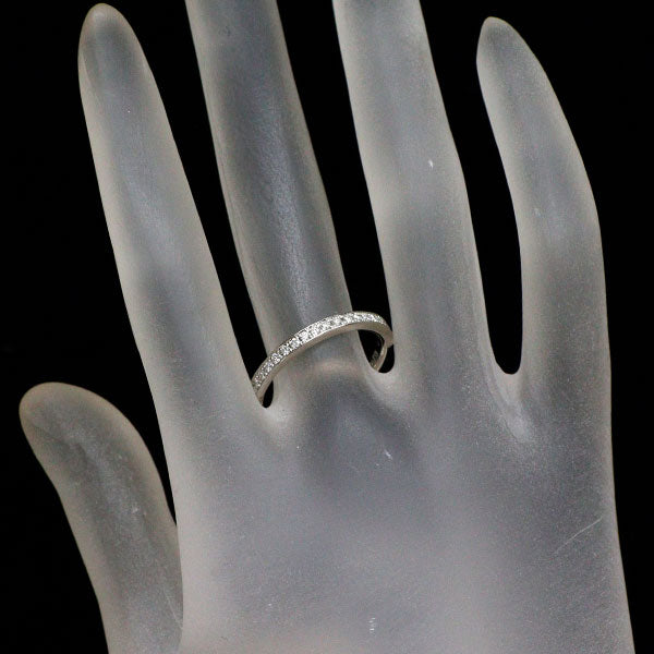ニナリッチ Pt900 ダイヤモンド リング 0.20ct ハーフエタニティ