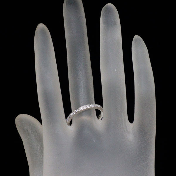 ニナリッチ Pt900 ダイヤモンド リング 0.20ct ハーフエタニティ