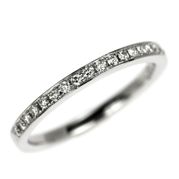 ニナリッチ Pt900 ダイヤモンド リング 0.20ct ハーフエタニティ