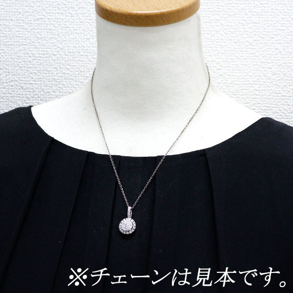 K18WG ダイヤモンド ペンダントトップ 1.19ct