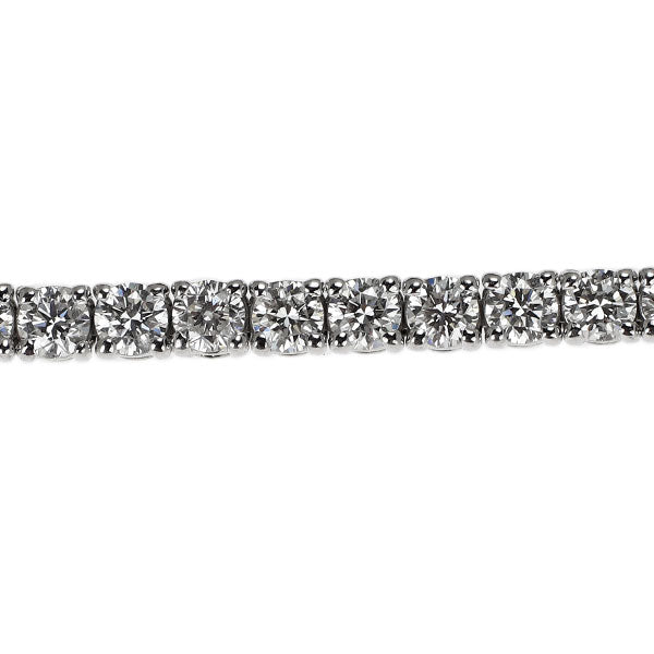 K18WG ダイヤモンド テニス ブレスレット 2.70ct