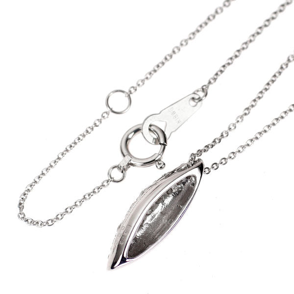 K18WG ダイヤモンド ペンダントネックレス 0.22ct