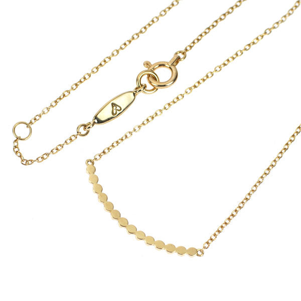 アーカー/ahkah K18YG ダイヤモンド ペンダントネックレス 0.10ct ビリーブユー