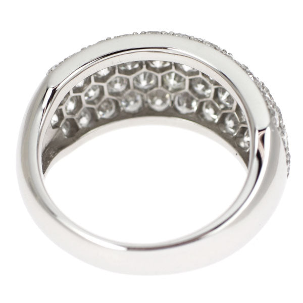 Pt950 ダイヤモンド リング 3.00ct ハニカムパヴェ