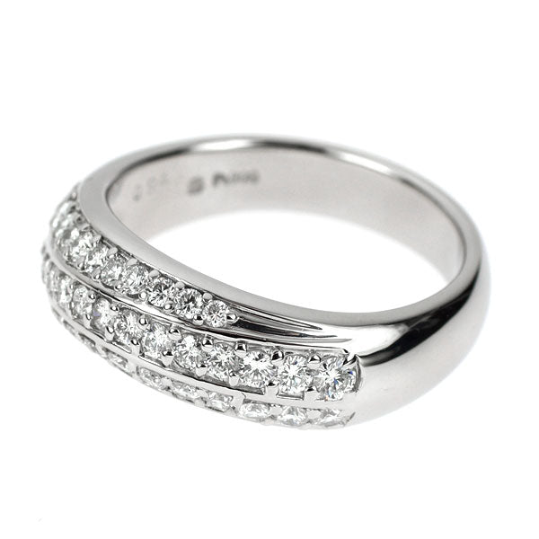 Monnickendam Pt900 Diamond Ring 0.94ct Pave