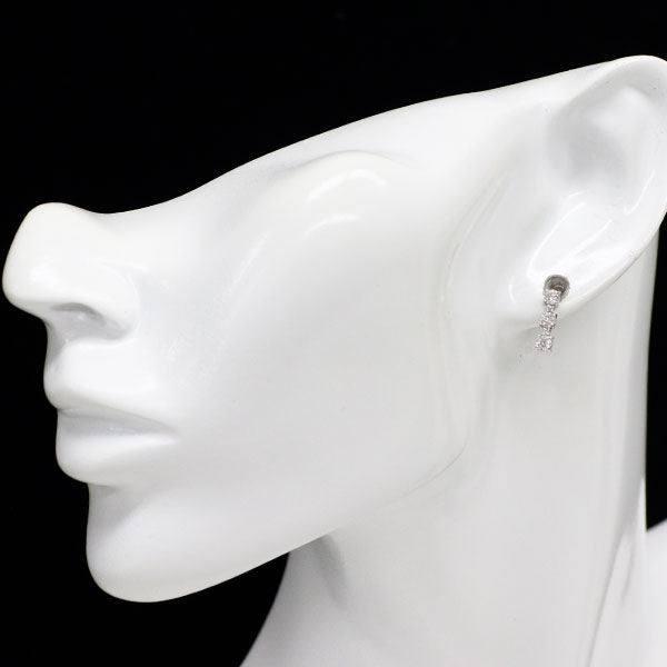 K14WG ダイヤモンド ピアス 0.60ct