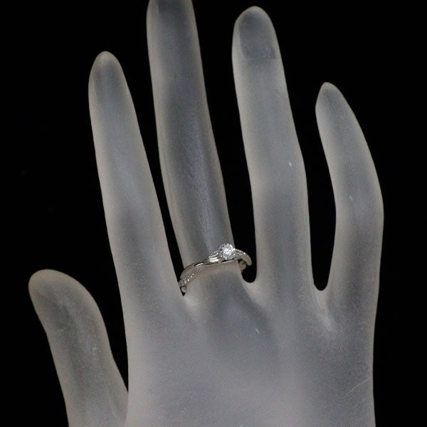 ラザールキャプラン Pt950 ダイヤモンド リング 0.25ct F IF D0.11ct スイートアイヴィ