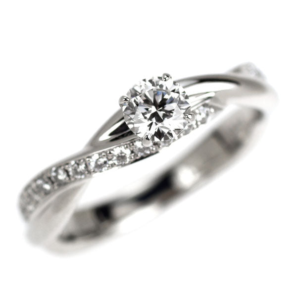 ラザールキャプラン Pt950 ダイヤモンド リング 0.25ct F IF D0.11ct スイートアイヴィ