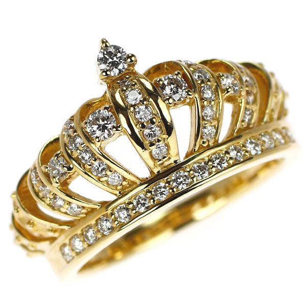 ゆきざき K18YG ダイヤモンド リング 0.60ct レガリア