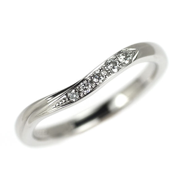 ロイヤルアッシャー Pt999 ダイヤモンド リング 0.05ct