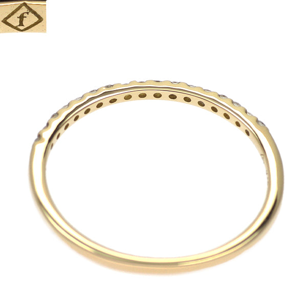 フェスタリア K18YG ダイヤモンド リング 0.10ct