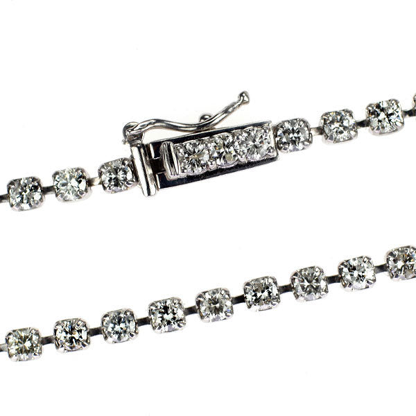 K18WG ダイヤモンド テニスブレスレット 3.00ct