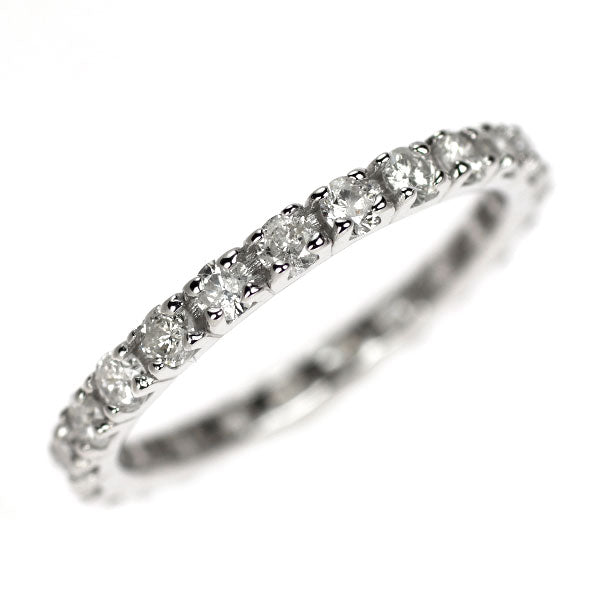 K18WG ダイヤモンド リング 1.00ct フルエタニティ