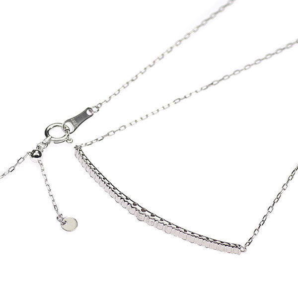 K18WG ダイヤモンド ペンダントネックレス 0.30ct