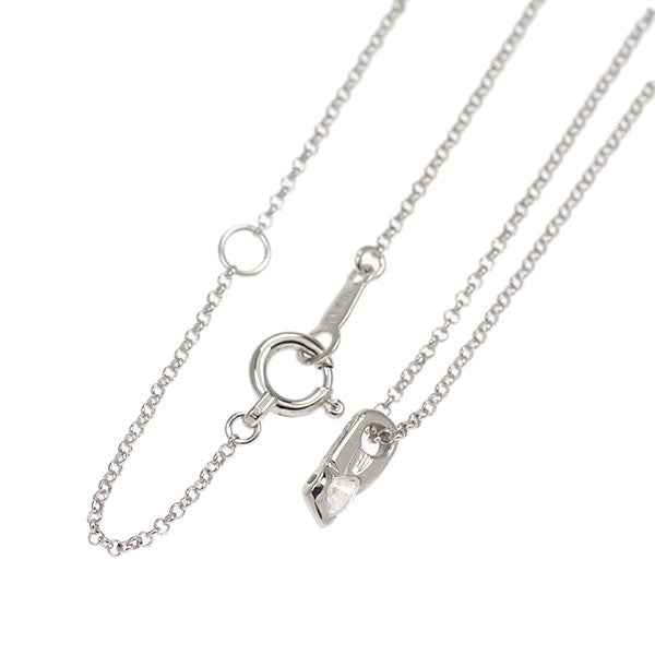 K18WG ダイヤモンド ペンダントネックレス 0.10ct