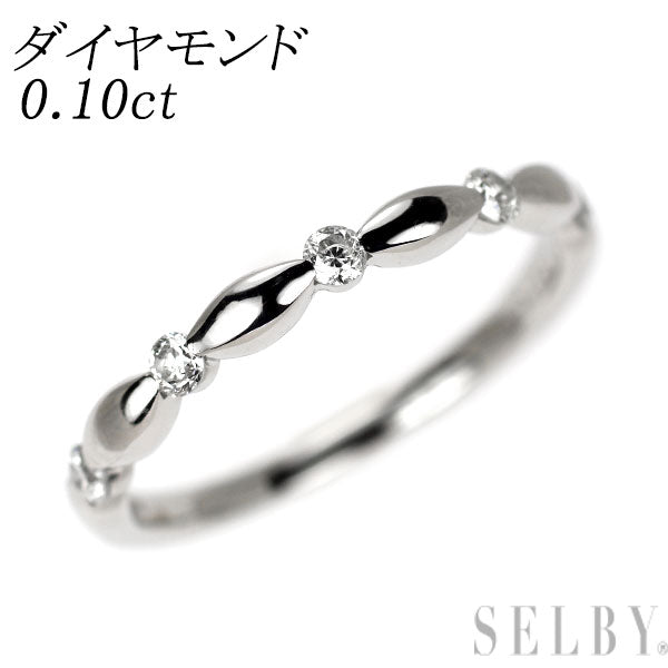 Pt900 ダイヤモンド リング 0.10ct