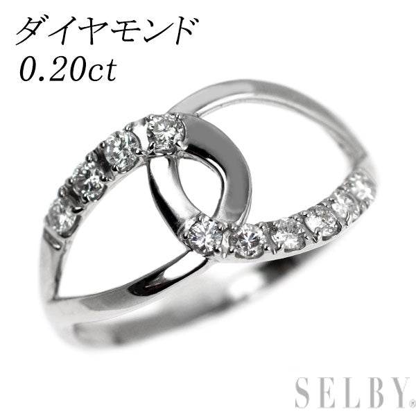Pt950 ダイヤモンド リング 0.20ct