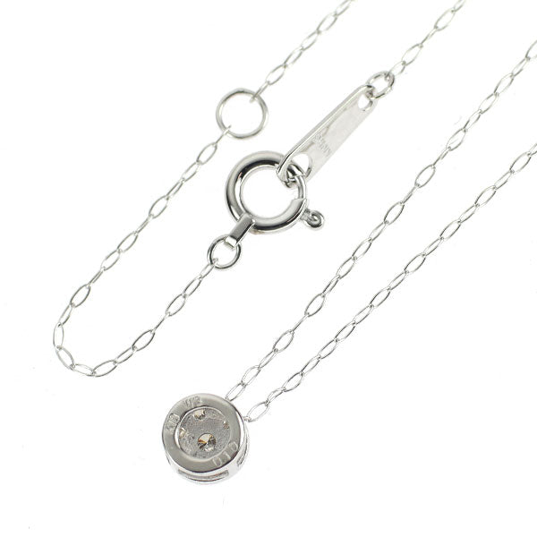 K10WG ダイヤモンド ペンダントネックレス 0.10ct