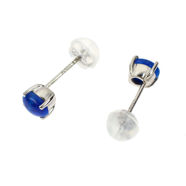 希少 Pt900 カボションカット アウイナイト ピアス 0.56ct