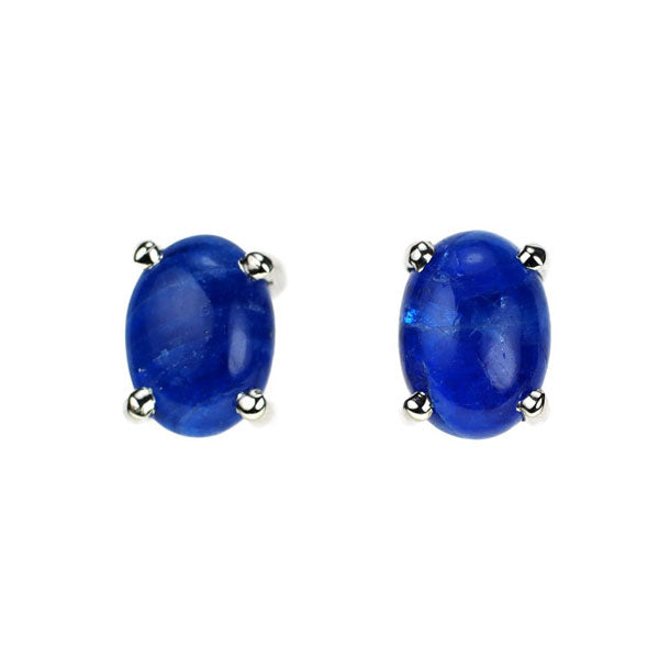 希少 Pt900 カボションカット アウイナイト ピアス 0.56ct